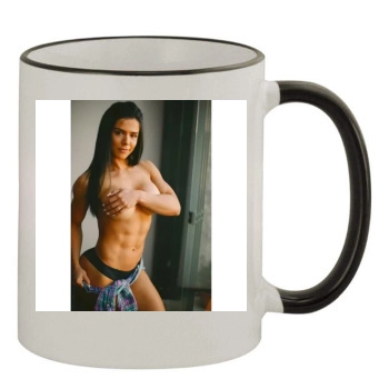 Eva Andressa 11oz Colored Rim & Handle Mug