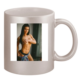 Eva Andressa 11oz Metallic Silver Mug