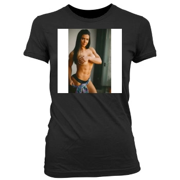 Eva Andressa Women's Junior Cut Crewneck T-Shirt