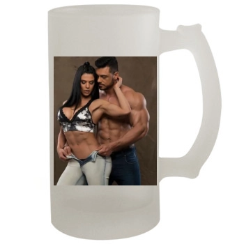 Eva Andressa 16oz Frosted Beer Stein