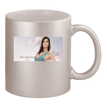 Eva Andressa 11oz Metallic Silver Mug