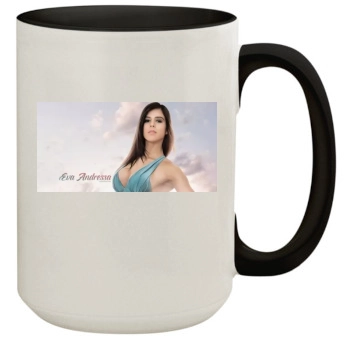 Eva Andressa 15oz Colored Inner & Handle Mug