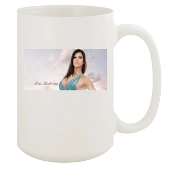 Eva Andressa 15oz White Mug