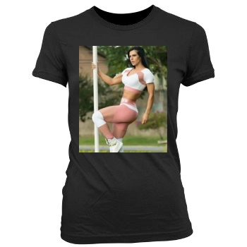 Eva Andressa Women's Junior Cut Crewneck T-Shirt