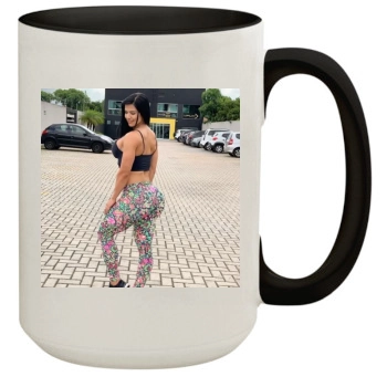 Eva Andressa 15oz Colored Inner & Handle Mug