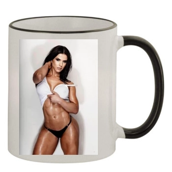 Eva Andressa 11oz Colored Rim & Handle Mug