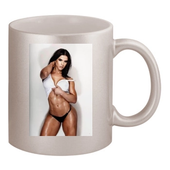 Eva Andressa 11oz Metallic Silver Mug