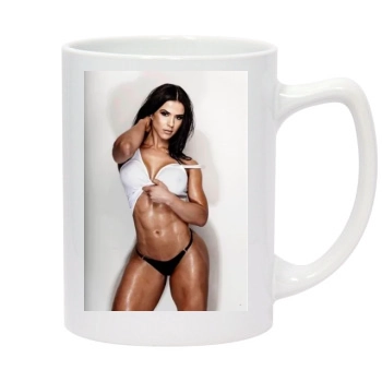 Eva Andressa 14oz White Statesman Mug