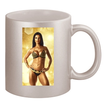 Eva Andressa 11oz Metallic Silver Mug