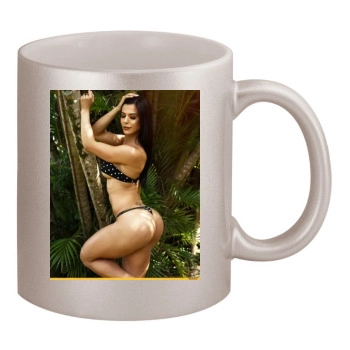 Eva Andressa 11oz Metallic Silver Mug