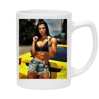 Eva Andressa 14oz White Statesman Mug