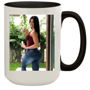 Eva Andressa 15oz Colored Inner & Handle Mug