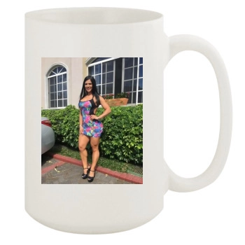 Eva Andressa 15oz White Mug