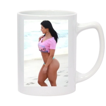 Eva Andressa 14oz White Statesman Mug