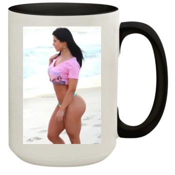 Eva Andressa 15oz Colored Inner & Handle Mug