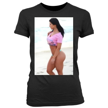 Eva Andressa Women's Junior Cut Crewneck T-Shirt