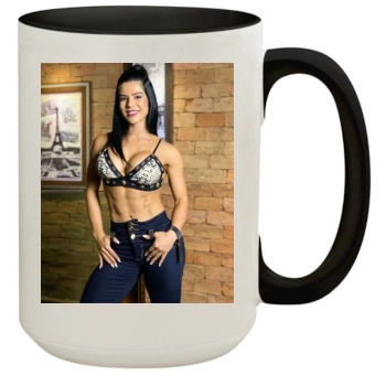 Eva Andressa 15oz Colored Inner & Handle Mug