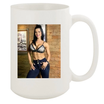 Eva Andressa 15oz White Mug