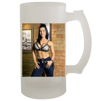 Eva Andressa 16oz Frosted Beer Stein