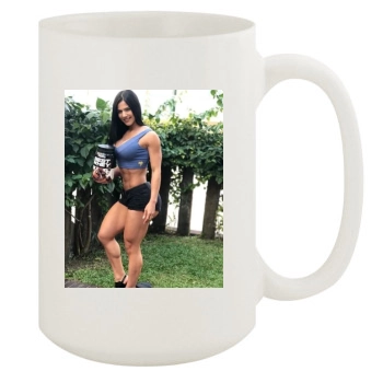 Eva Andressa 15oz White Mug