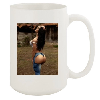 Eva Andressa 15oz White Mug