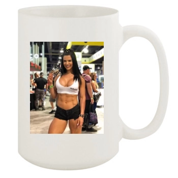 Eva Andressa 15oz White Mug