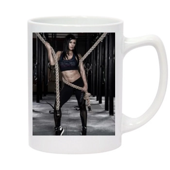 Eva Andressa 14oz White Statesman Mug