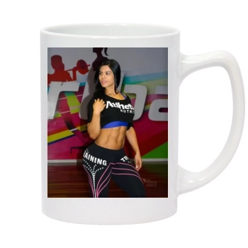 Eva Andressa 14oz White Statesman Mug