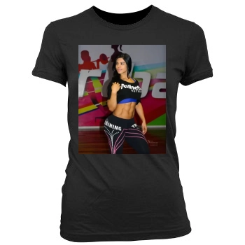 Eva Andressa Women's Junior Cut Crewneck T-Shirt