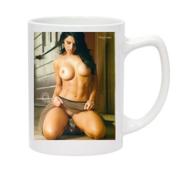 Eva Andressa 14oz White Statesman Mug