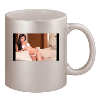 Eva Andressa 11oz Metallic Silver Mug