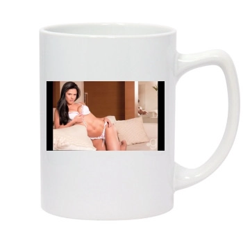 Eva Andressa 14oz White Statesman Mug