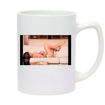 Eva Andressa 14oz White Statesman Mug