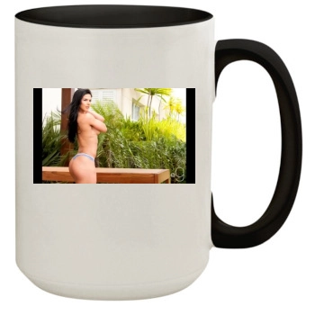 Eva Andressa 15oz Colored Inner & Handle Mug