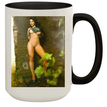 Eva Andressa 15oz Colored Inner & Handle Mug