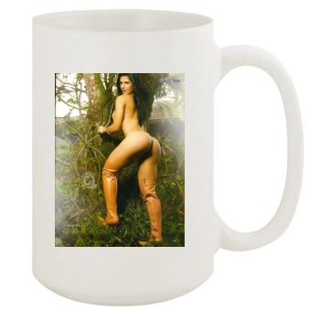 Eva Andressa 15oz White Mug