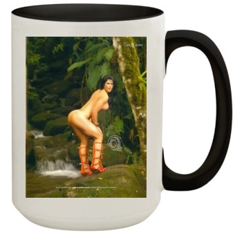 Eva Andressa 15oz Colored Inner & Handle Mug