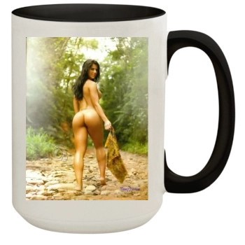 Eva Andressa 15oz Colored Inner & Handle Mug