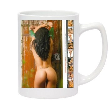 Eva Andressa 14oz White Statesman Mug