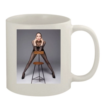 Angelina Jolie 11oz White Mug