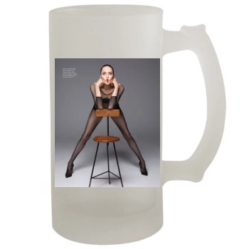 Angelina Jolie 16oz Frosted Beer Stein