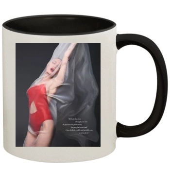 Angelina Jolie 11oz Colored Inner & Handle Mug