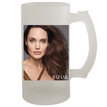 Angelina Jolie 16oz Frosted Beer Stein