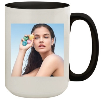 Barbara Palvin 15oz Colored Inner & Handle Mug