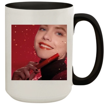 Barbara Palvin 15oz Colored Inner & Handle Mug