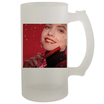 Barbara Palvin 16oz Frosted Beer Stein