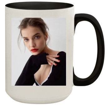 Barbara Palvin 15oz Colored Inner & Handle Mug