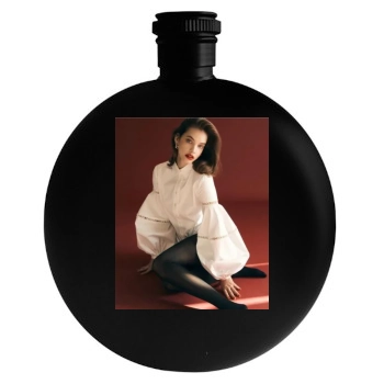 Barbara Palvin Round Flask