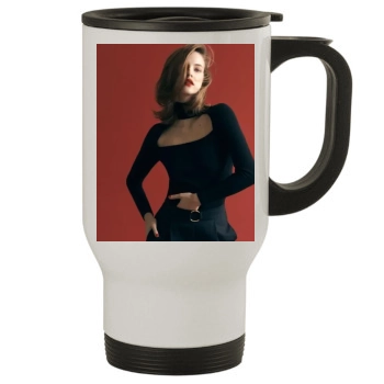 Barbara Palvin Stainless Steel Travel Mug