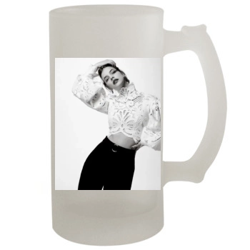 Barbara Palvin 16oz Frosted Beer Stein